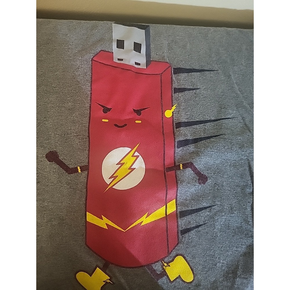 DC Comics The Flash‎ USB Drive T-Shirt Men's Extra Large Graphic Tee